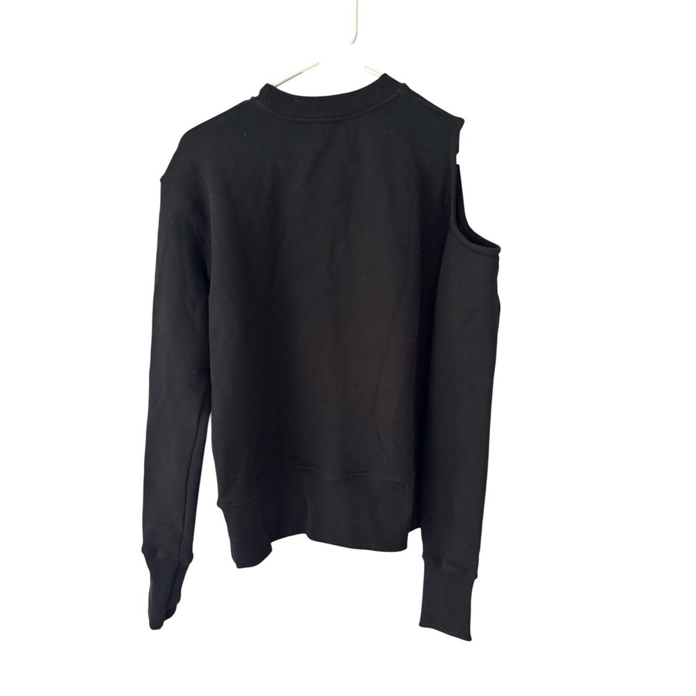 NWT Marcella William Cutout Sweatshirt Black size XS - Picture 5 of 9
